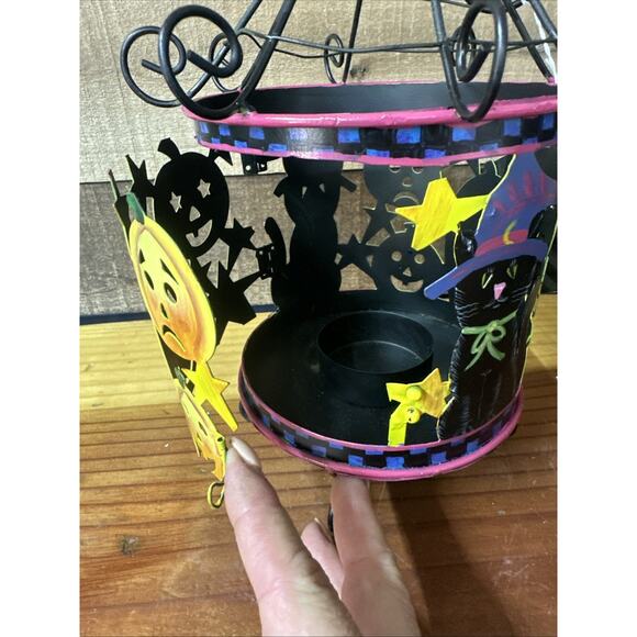 Bookins By Elaine Thompson Halloween Candle Lantern In Box - Picture 7 of 8